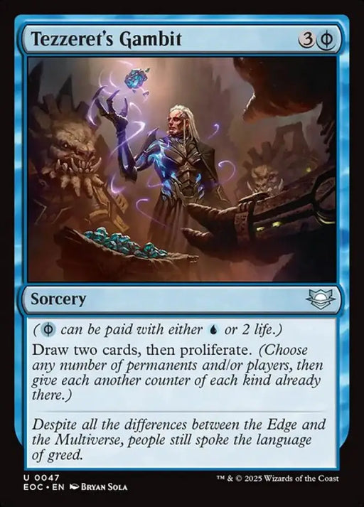 Tezzeret's Gambit (47) [Edge of Eternities Commander]