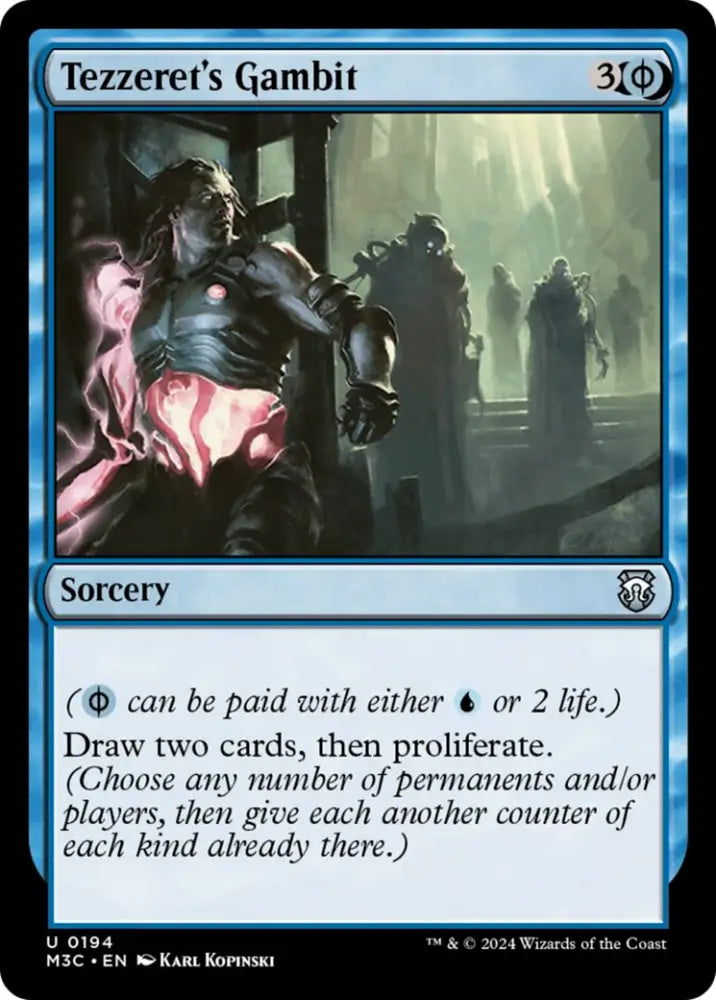 Tezzeret’s Gambit [Modern Horizons 3 Commander] - MTG Single