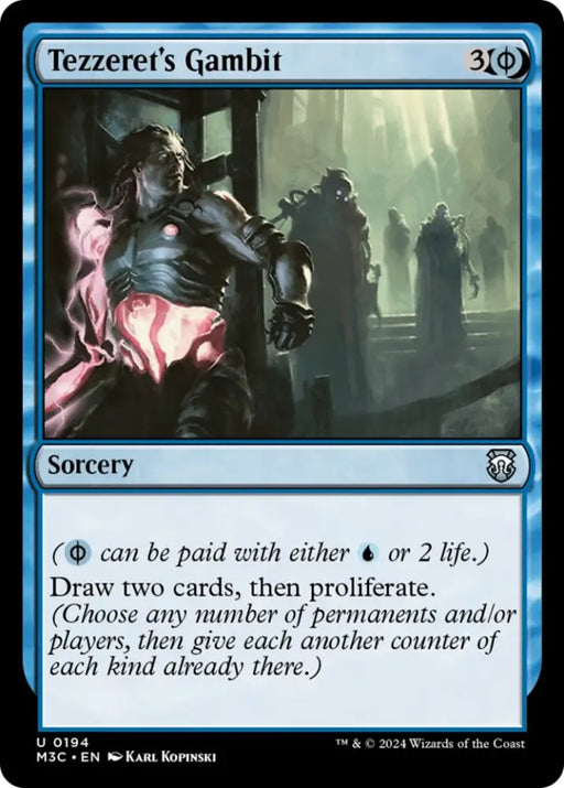 Tezzeret’s Gambit [Modern Horizons 3 Commander] - MTG Single