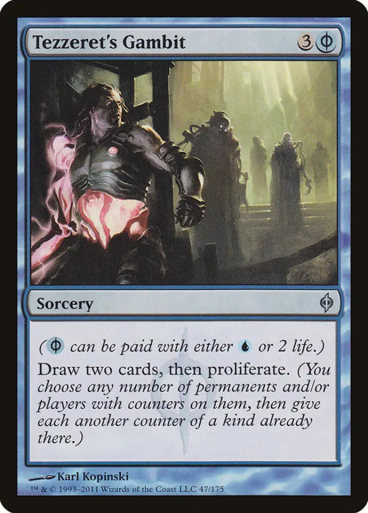 Tezzeret’s Gambit [New Phyrexia] - MTG Single