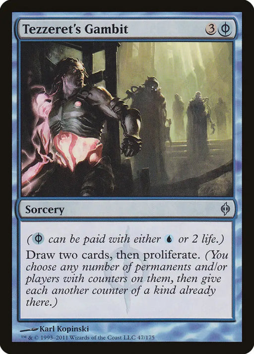 Tezzeret’s Gambit [New Phyrexia] - MTG Single