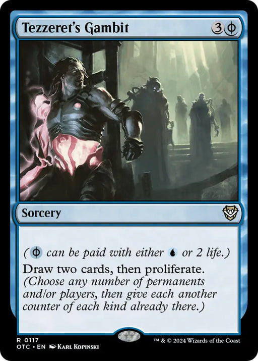 Tezzeret’s Gambit [Outlaws of Thunder Junction Commander] - MTG Single