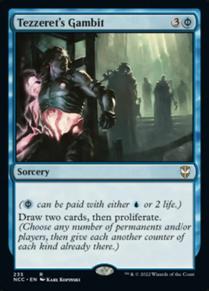 Tezzeret’s Gambit [Streets of New Capenna Commander] - MTG Single