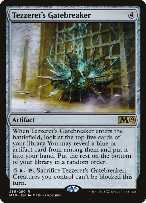 Tezzeret’s Gatebreaker [Core Set 2019] - MTG Single
