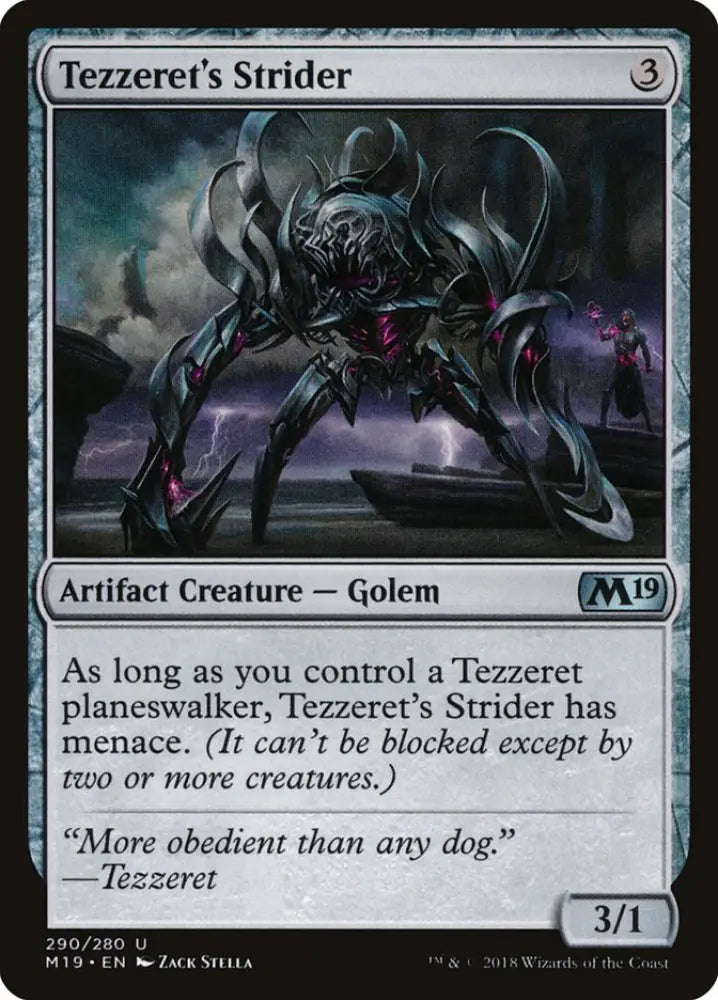 Tezzeret’s Strider [Core Set 2019] - MTG Single