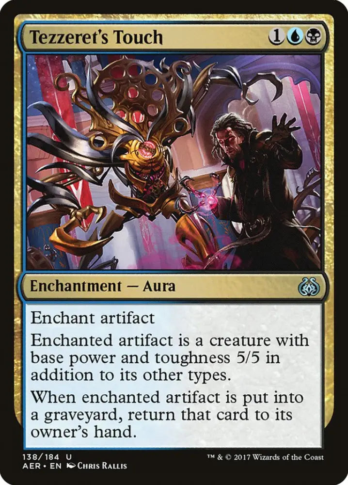 Tezzeret’s Touch [Aether Revolt] - MTG Single