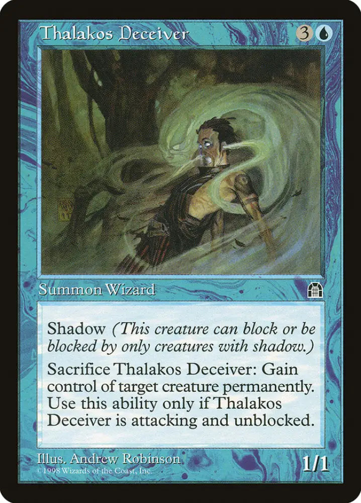 Thalakos Deceiver [Stronghold] - MTG Single