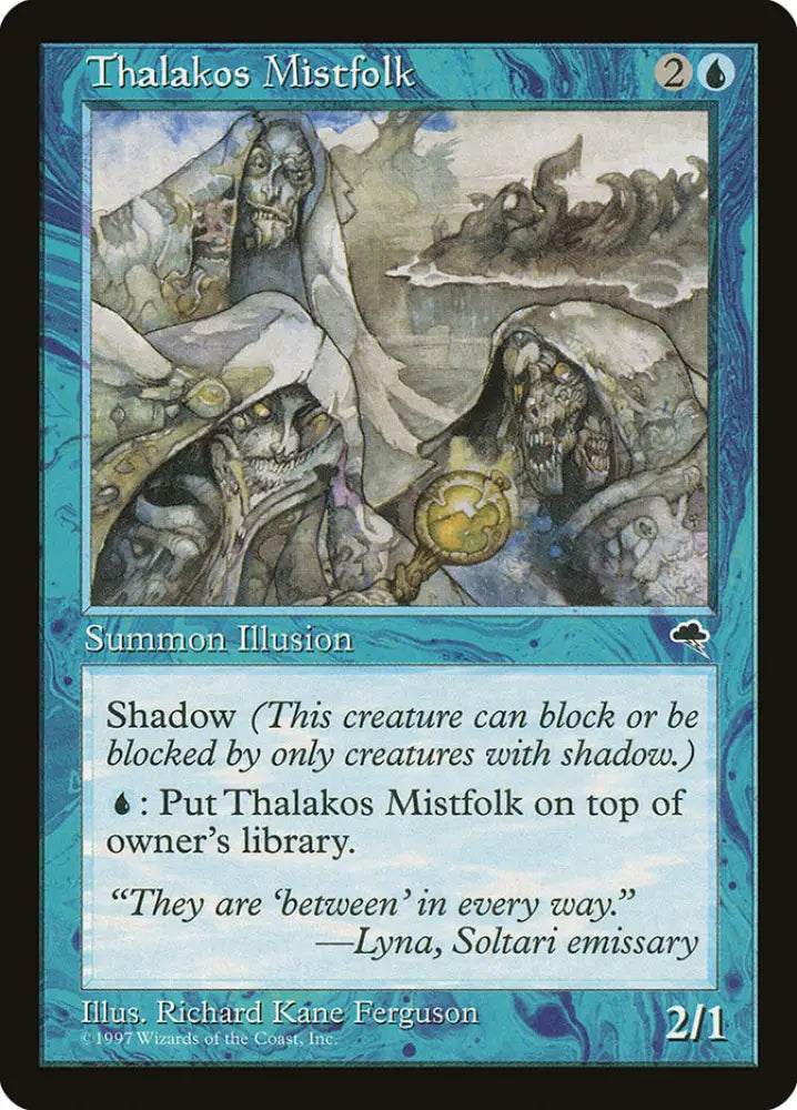 Thalakos Mistfolk [Tempest] - MTG Single