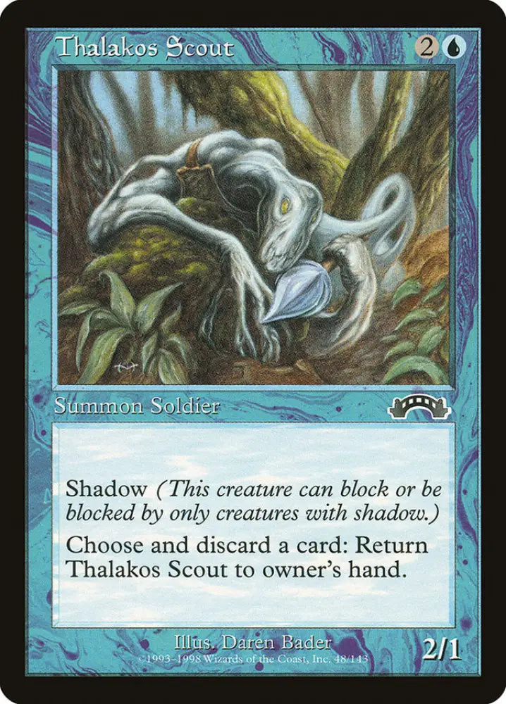 Thalakos Scout [Exodus] - MTG Single