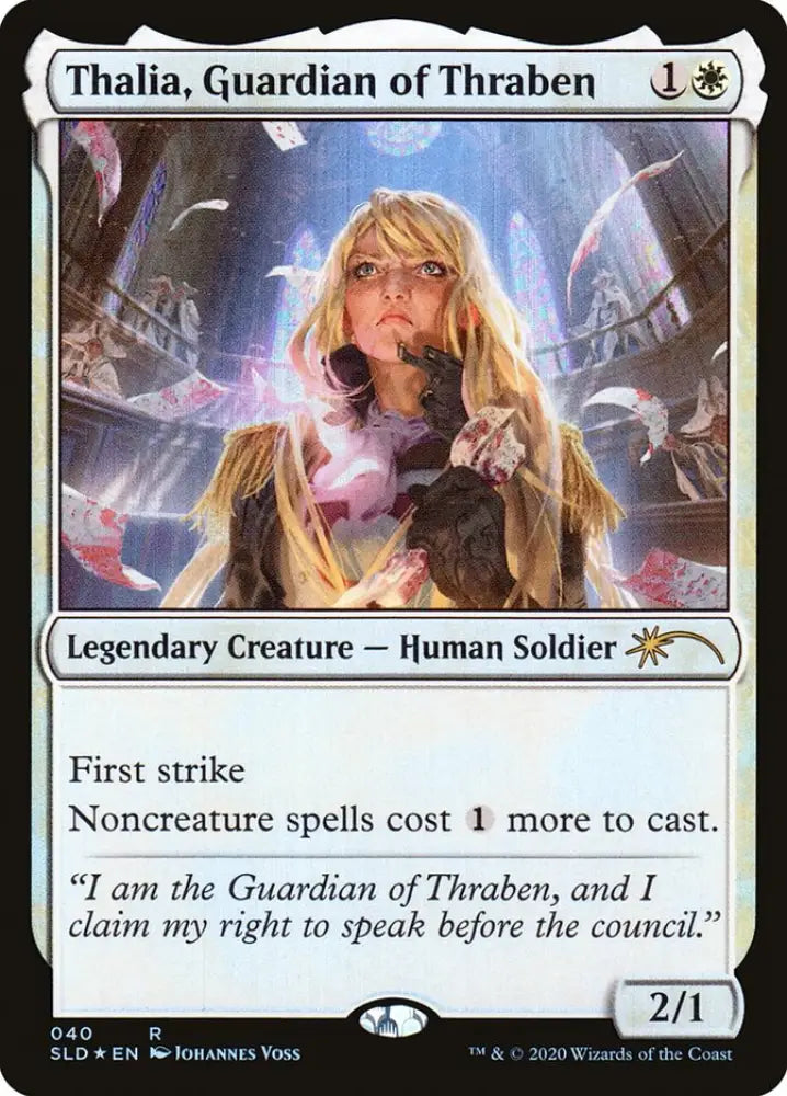 Thalia Guardian of Thraben (40) [Secret Lair Drop Series] - MTG Single