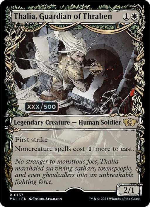 Thalia Guardian of Thraben (Serialized) [Multiverse Legends] - MTG Single