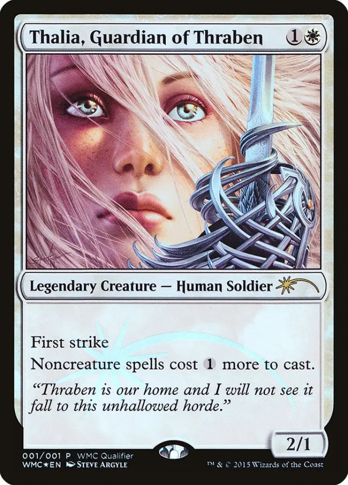 Thalia Guardian of Thraben [World Magic Cup Qualifiers] - MTG Single