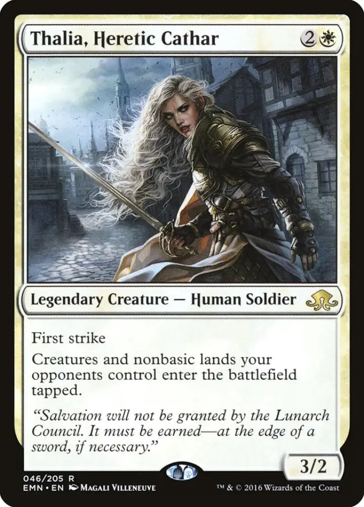 Thalia Heretic Cathar [Eldritch Moon] - MTG Single