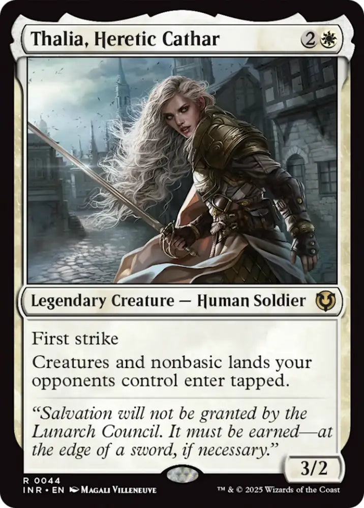 Thalia Heretic Cathar [Innistrad Remastered] - MTG Single