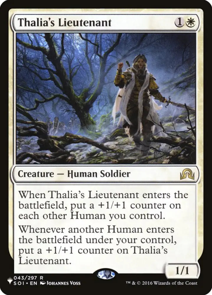 Thalia’s Lieutenant [The List] - MTG Single