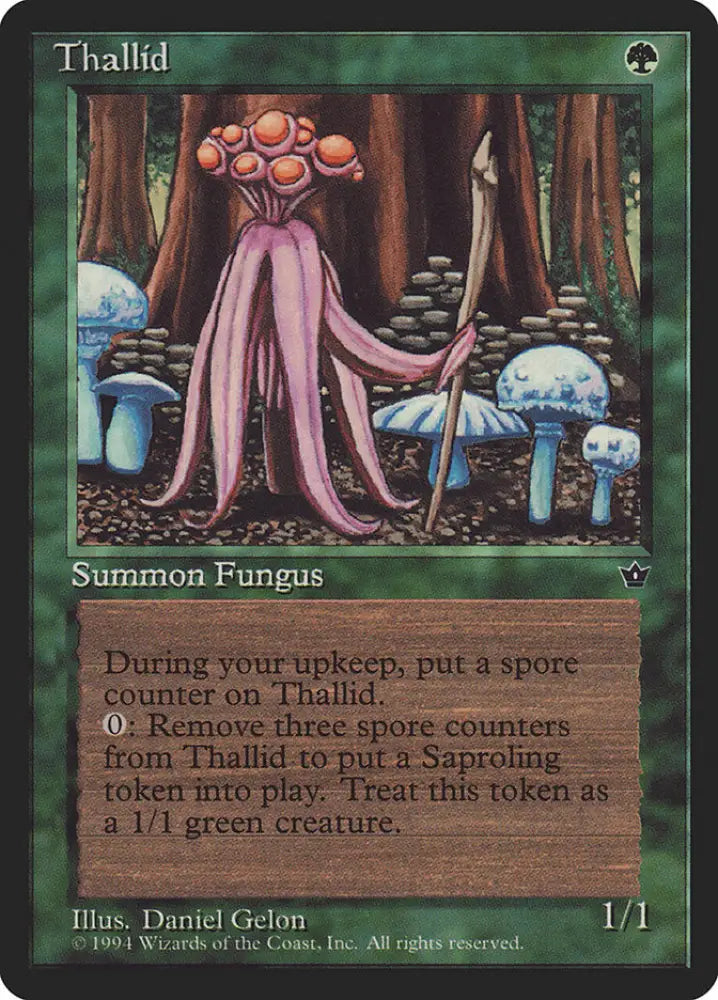 Thallid (Daniel Gelon) [Fallen Empires] - MTG Single
