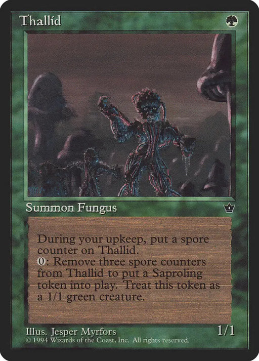 Thallid (Jesper Myrfors) [Fallen Empires] - MTG Single