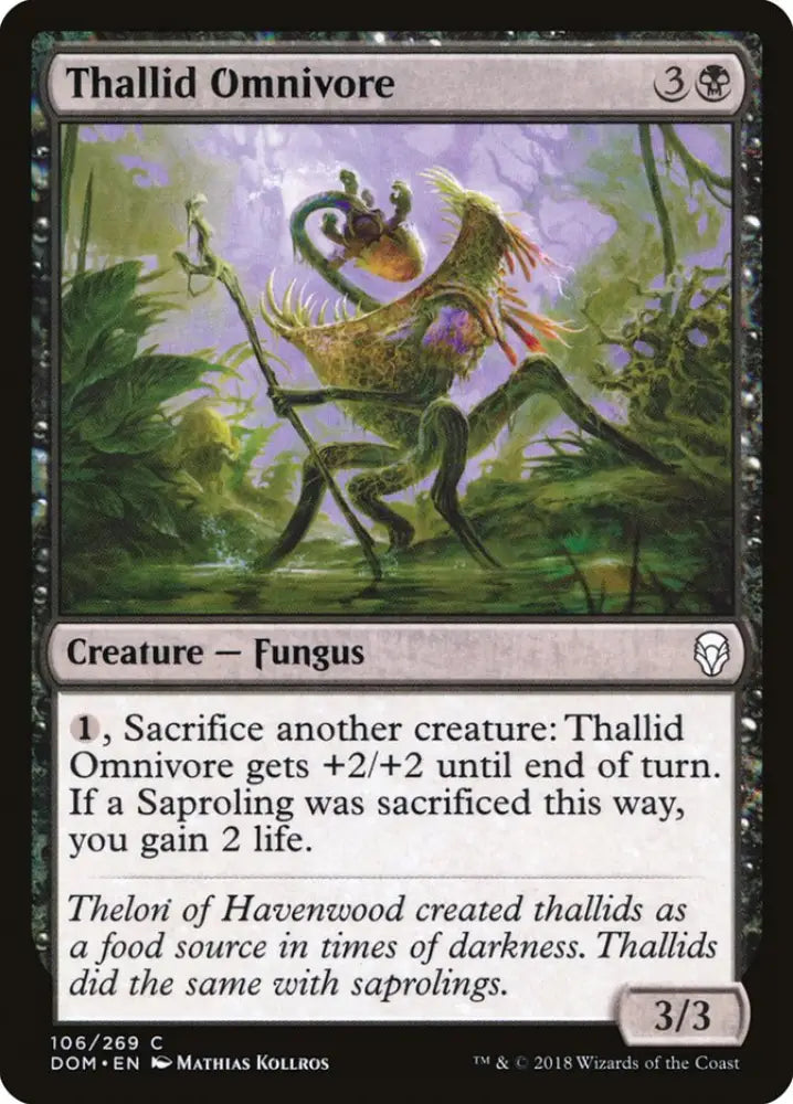 Thallid Omnivore [Dominaria] - MTG Single