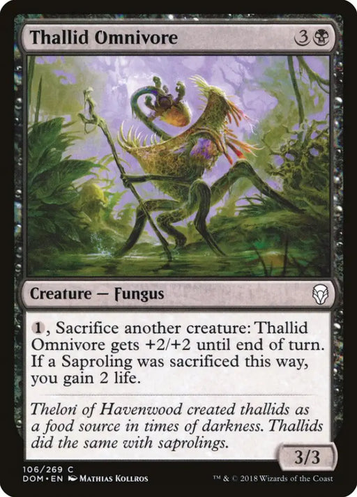 Thallid Omnivore [Dominaria] - MTG Single