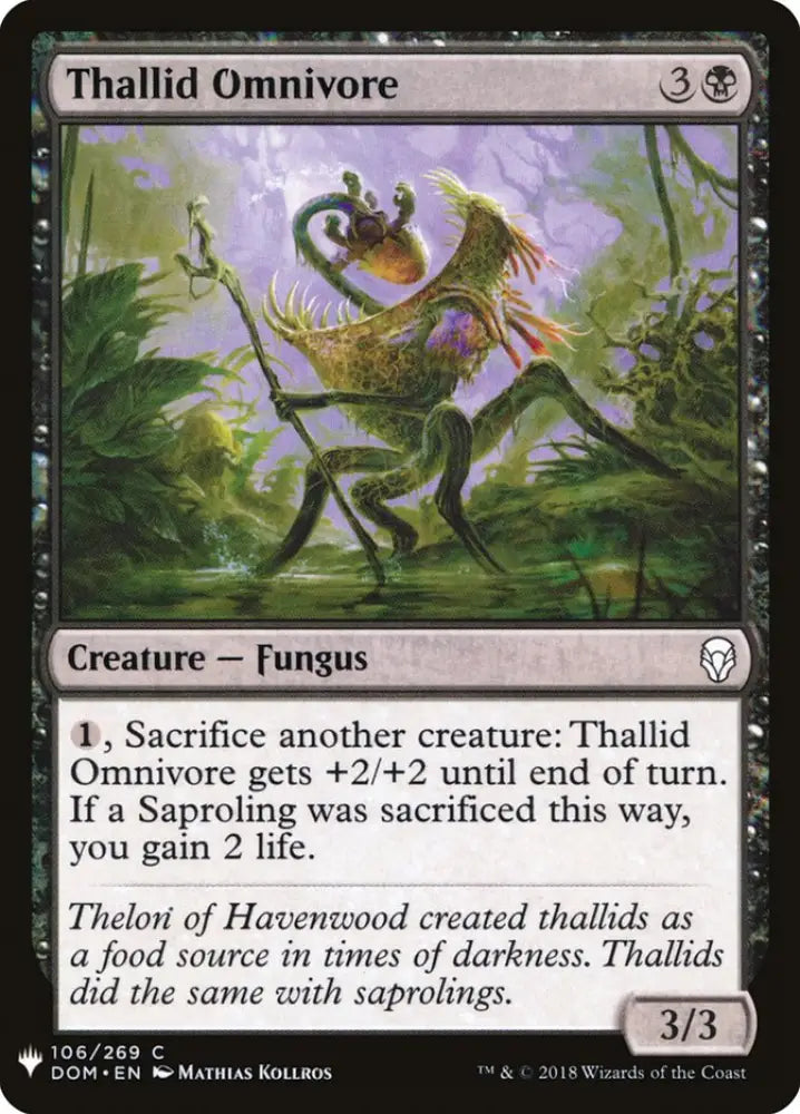 Thallid Omnivore [Mystery Booster] - MTG Single
