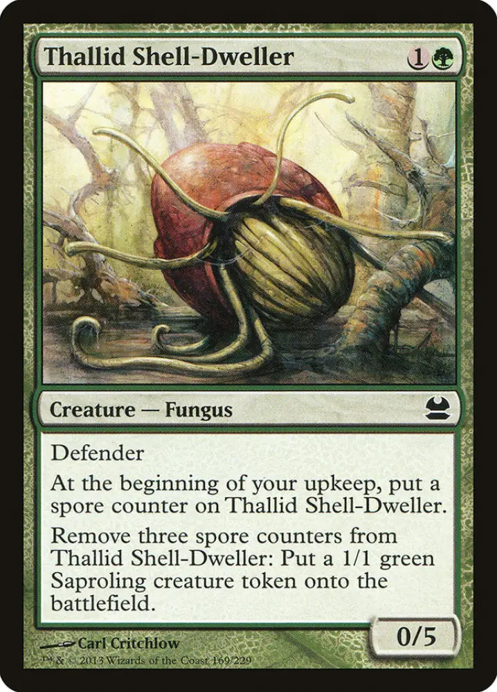 Thallid Shell-Dweller [Modern Masters] - MTG Single