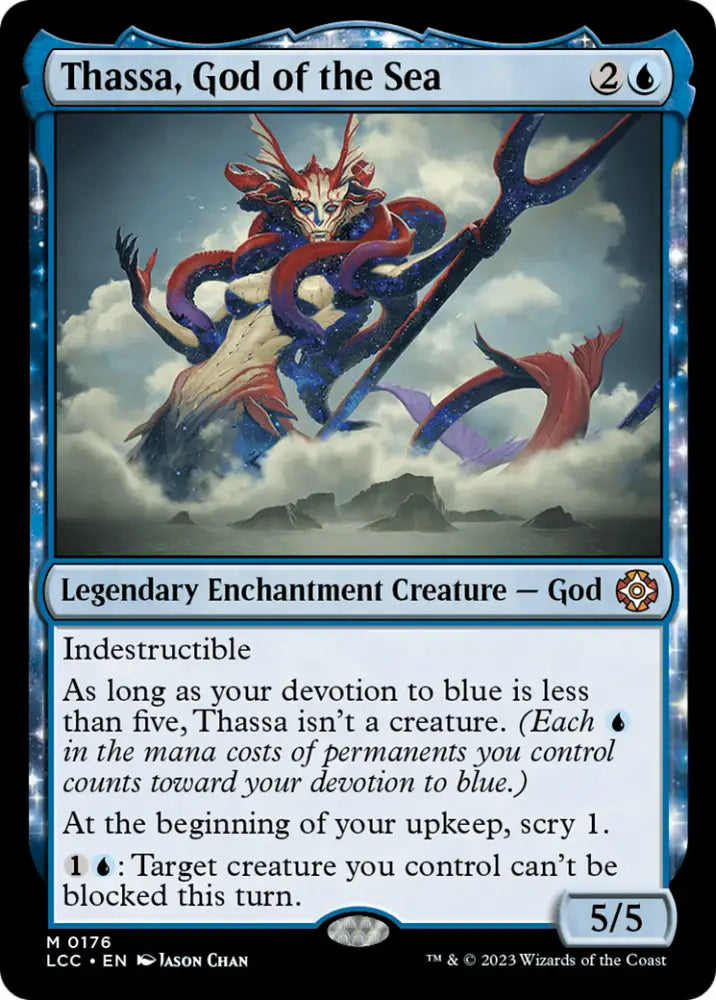 Thassa God of the Sea [The Lost Caverns of Ixalan Commander] - MTG Single