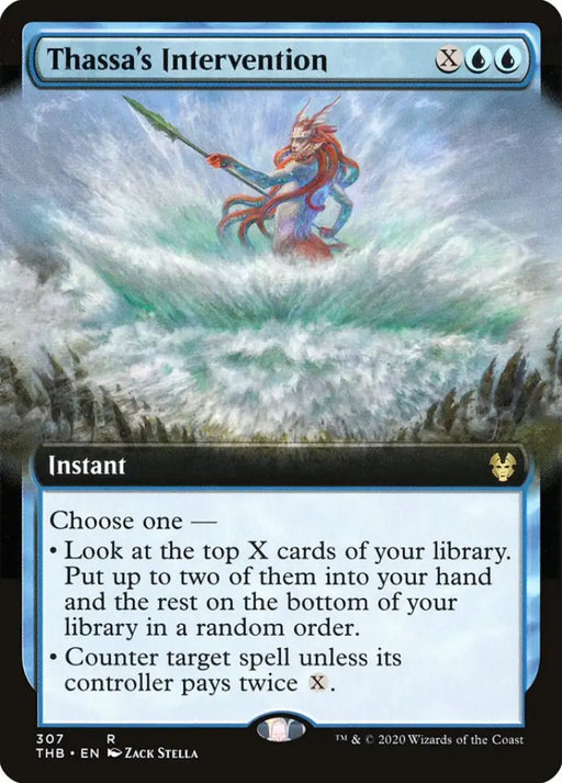Thassa’s Intervention (Extended Art) [Theros Beyond Death] - MTG Single