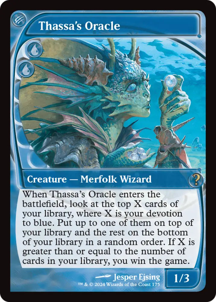 Thassa’s Oracle (Future Sight) [Mystery Booster 2] - MTG Single