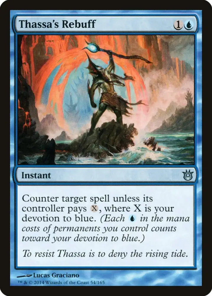 Thassa’s Rebuff [Born of the Gods] - MTG Single