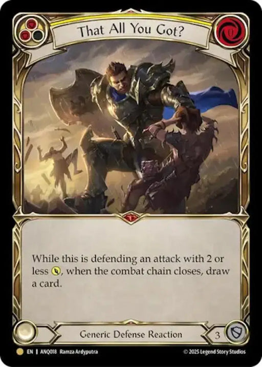 That All You Got (Yellow) (ANQ018) [Compendium of Rathe - Antiquity Pack]