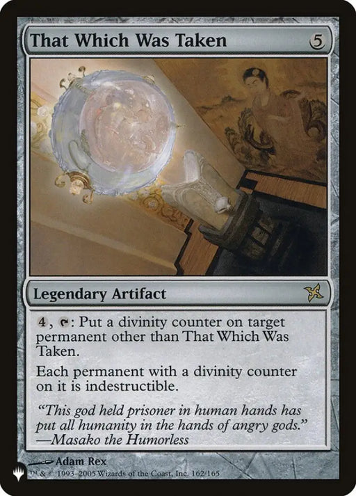 That Which Was Taken [The List] - MTG Single