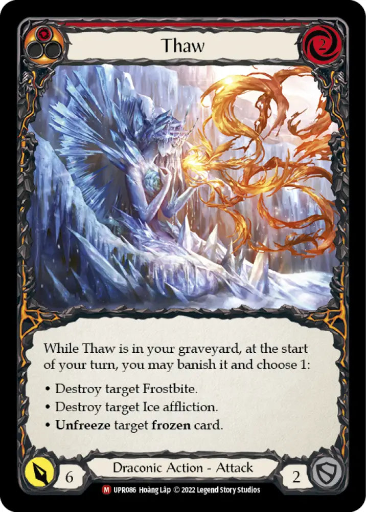 Thaw [Uprising] Rainbow Foil - Flesh And Blood Single