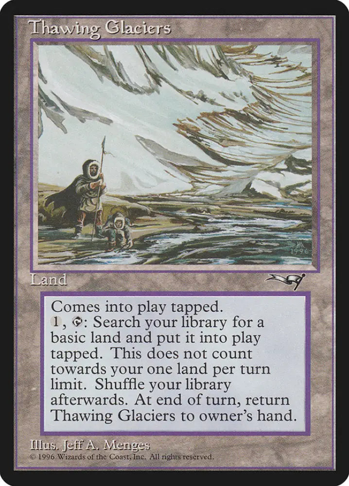 Thawing Glaciers [Alliances] - MTG Single