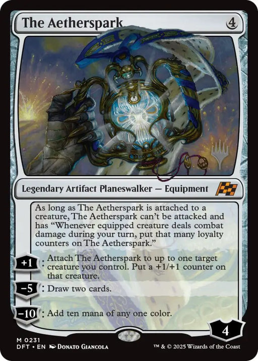 The Aetherspark (Promo Pack) [Aetherdrift Promos] - MTG Single