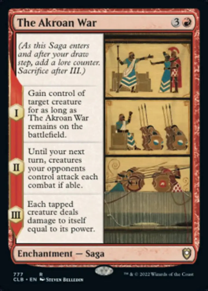 The Akroan War [Commander Legends: Battle for Baldur’s Gate] - MTG Single