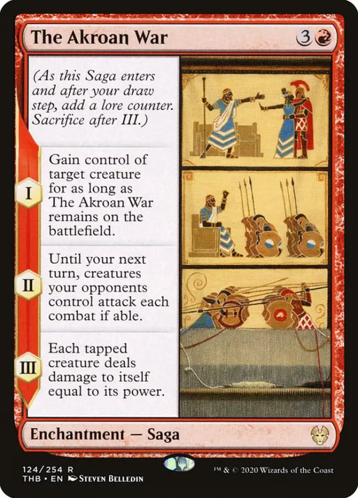 The Akroan War [Theros Beyond Death] - MTG Single