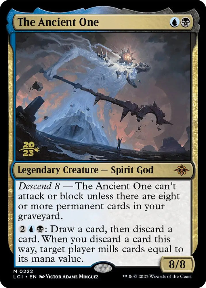 The Ancient One [The Lost Caverns of Ixalan Prerelease Cards] - MTG Single