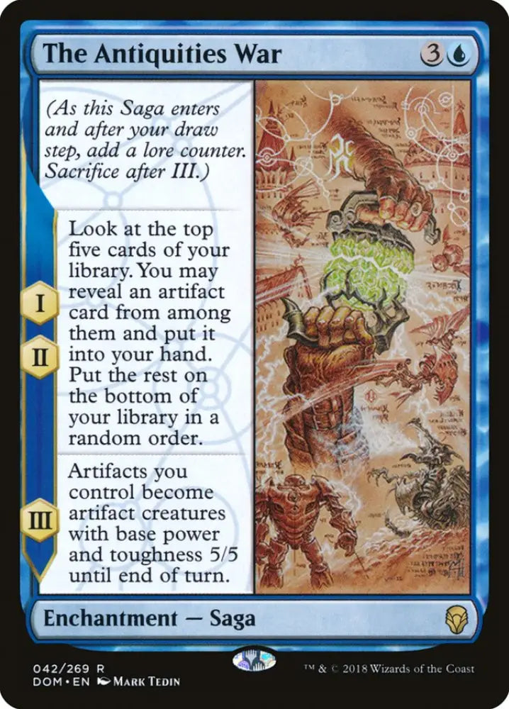 The Antiquities War [Dominaria] - MTG Single