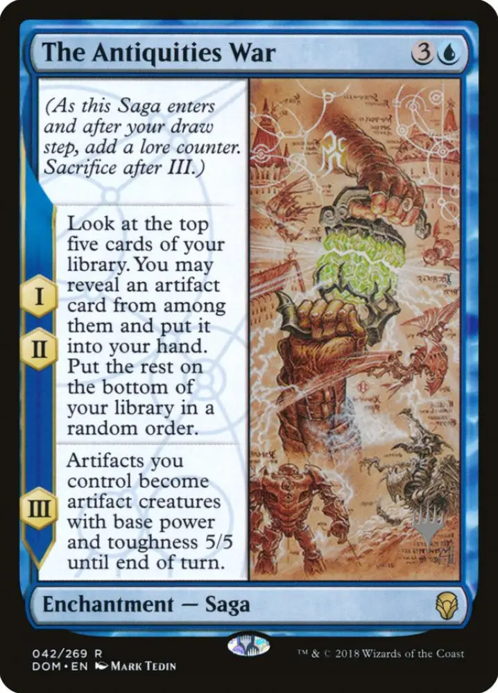 The Antiquities War (Promo Pack) [Dominaria Promos] - MTG Single
