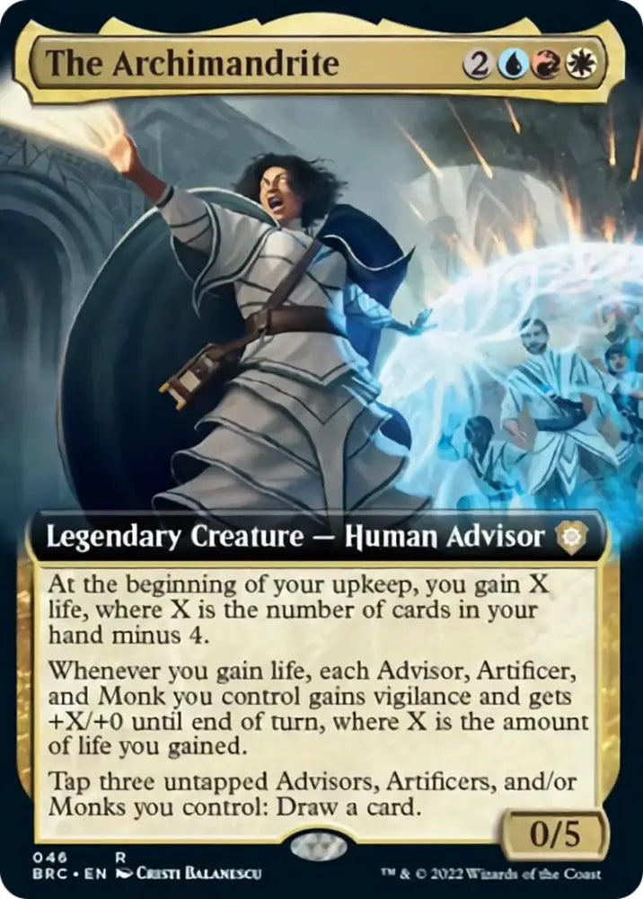 The Archimandrite (Extended Art) [The Brothers’ War Commander] - MTG Single