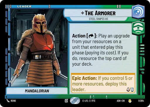 The Armorer - Steel Shapes Us (1/264) [Ashes of the Empire]
