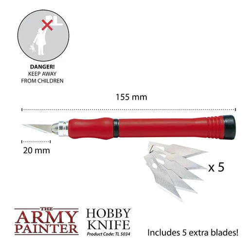 The Army Painter - Miniature & Model Tools: Precision Hobby Knife - The Army Painter