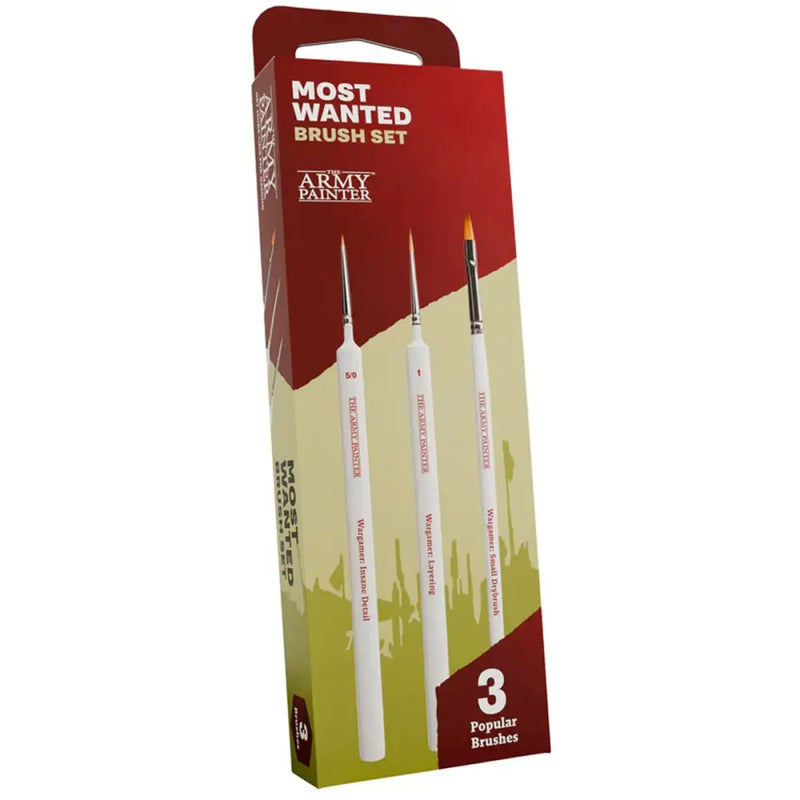 The Army Painter: Most Wanted Brush Box Set - The Army Painter