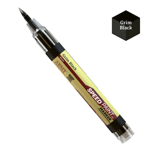 The Army Painter - Speedpaint Marker: Grim Black - The Army Painter