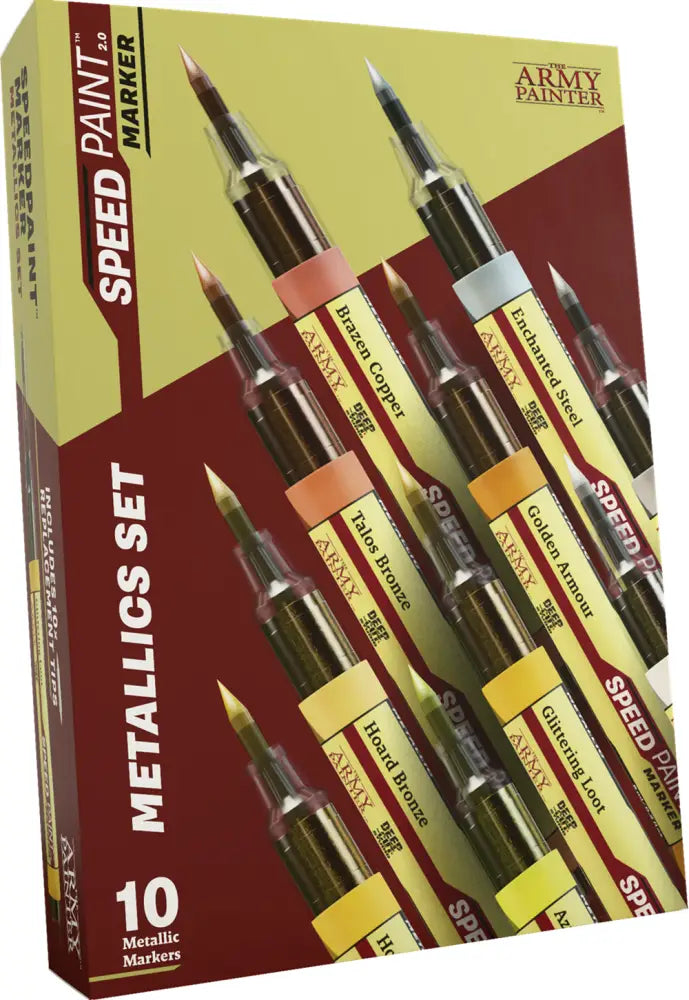 The Army Painter - Speedpaint Marker: Metallics Set - The Army Painter