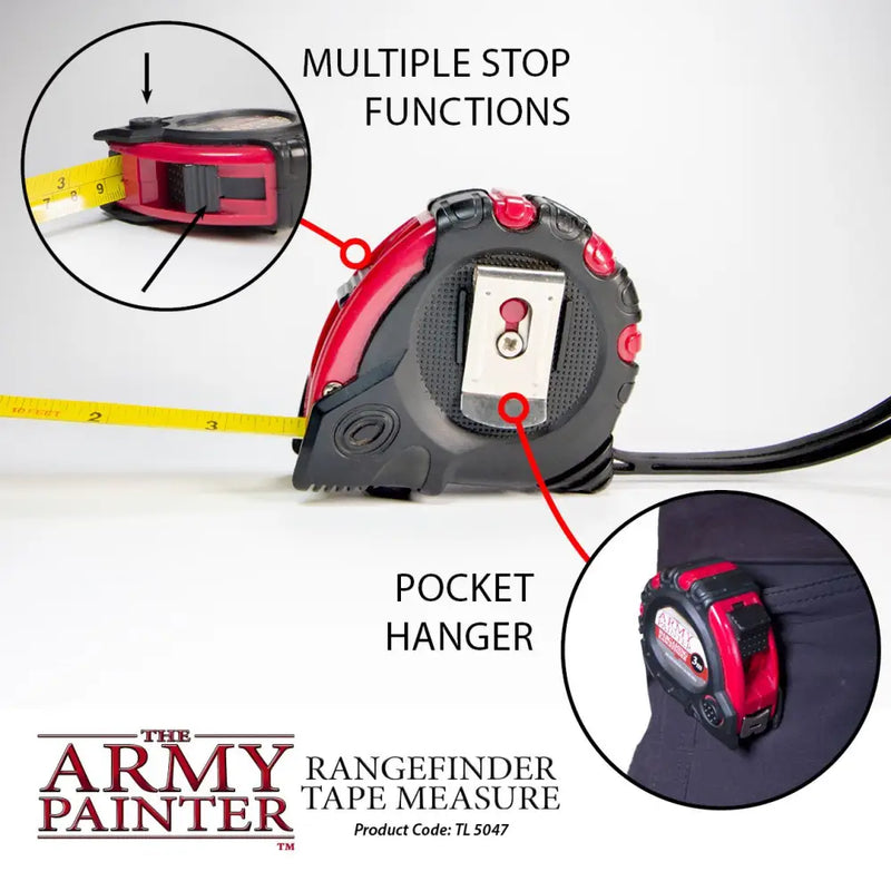 The Army Painter - Wargaming Accessories: Rangefinder Tape Measure - The Army Painter
