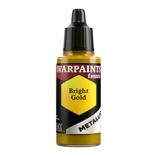 The Army Painter: Warpaints Fanatic: Metallic: Bright Gold 18ml - The Army Painter
