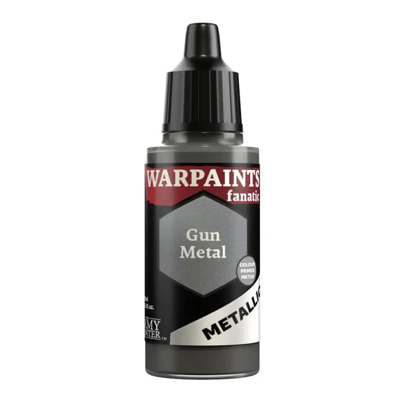 The Army Painter: Warpaints Fanatic: Metallic: Gun Metal 18ml - The Army Painter