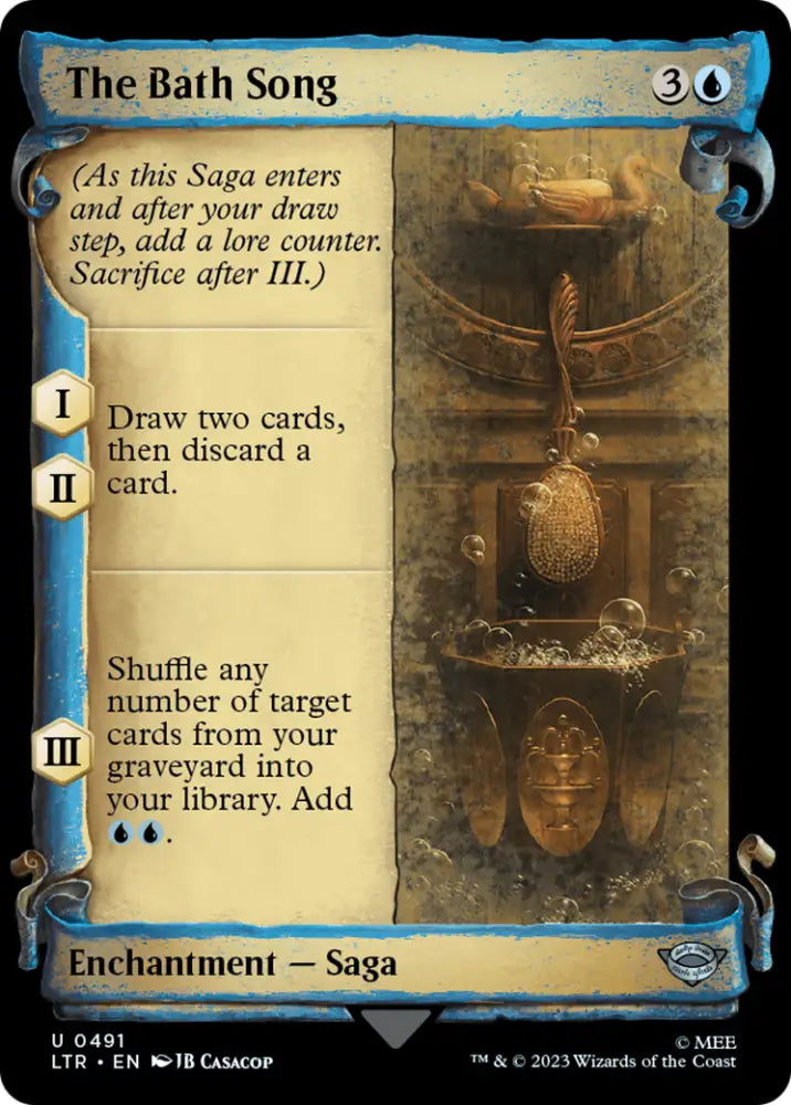 The Bath Song [The Lord of the Rings: Tales of Middle-Earth Showcase Scrolls] - MTG Single