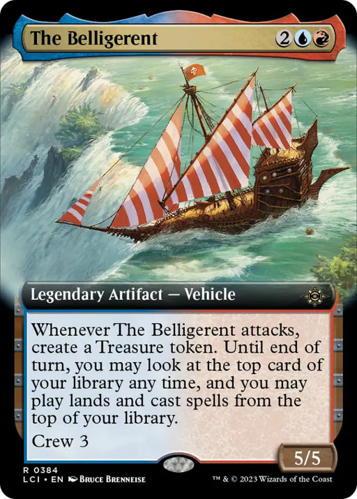 The Belligerent (Extended Art) [The Lost Caverns of Ixalan] - MTG Single